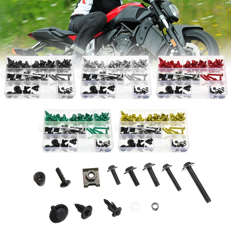 

1set For Honda CBR1000F Fairing Bolts Nut Screws Kit M5 M6 Clips Screws For Motorcycle CBR1000RR CBR929RR CBR1100XX CBR125R