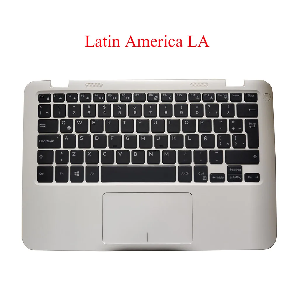 Клавиатура для ноутбука DELL Inspiron 11 3162 3164 P24T 0WF80V WF80V 0RV8J2 RV8J2 латиноамериканской