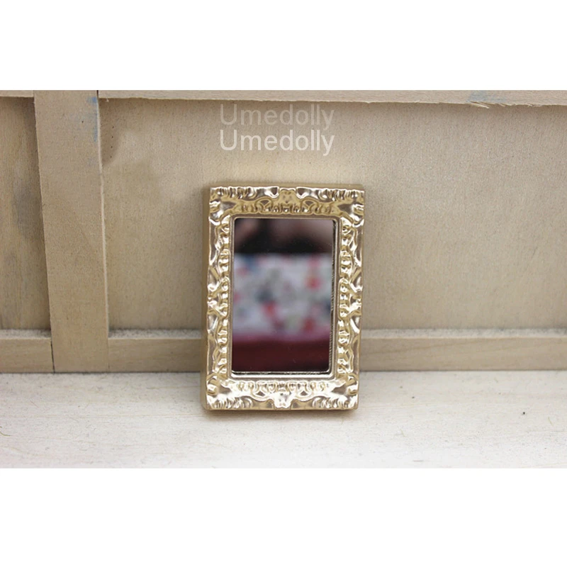 1 шт. классическое мини зеркало 1/12 кукольный домик миниатюрная мебель украшение