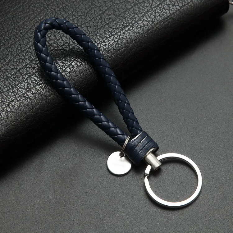 34 цвета PU кожаный плетеный шнур bts брелок DIY сумка подвеска держатель