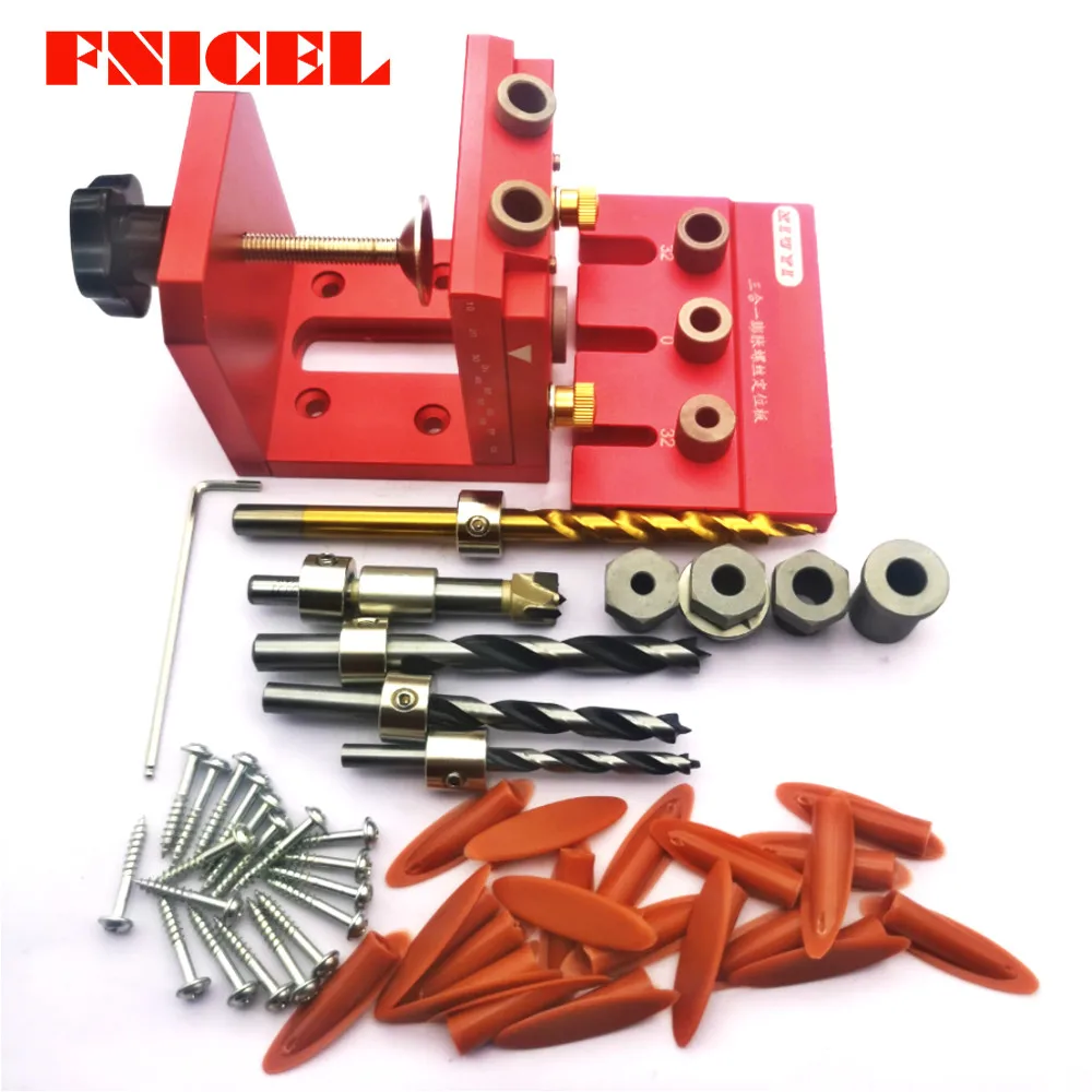 Новая направляющая для сверления карманных отверстий дюбеля столярные рабочие