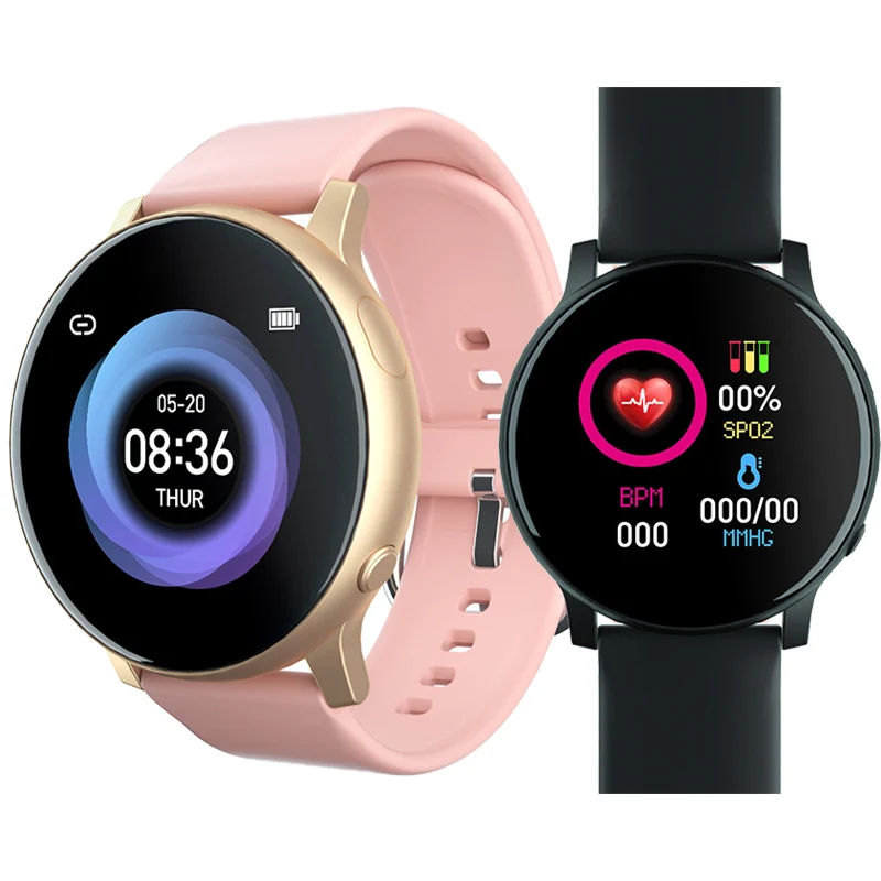 

Smart Watch Man Women Blood Pressure Heart Rate Health Monitor Fitness Tracker Waterproof Bluetooth Sport Smartwatch Alarm Clock