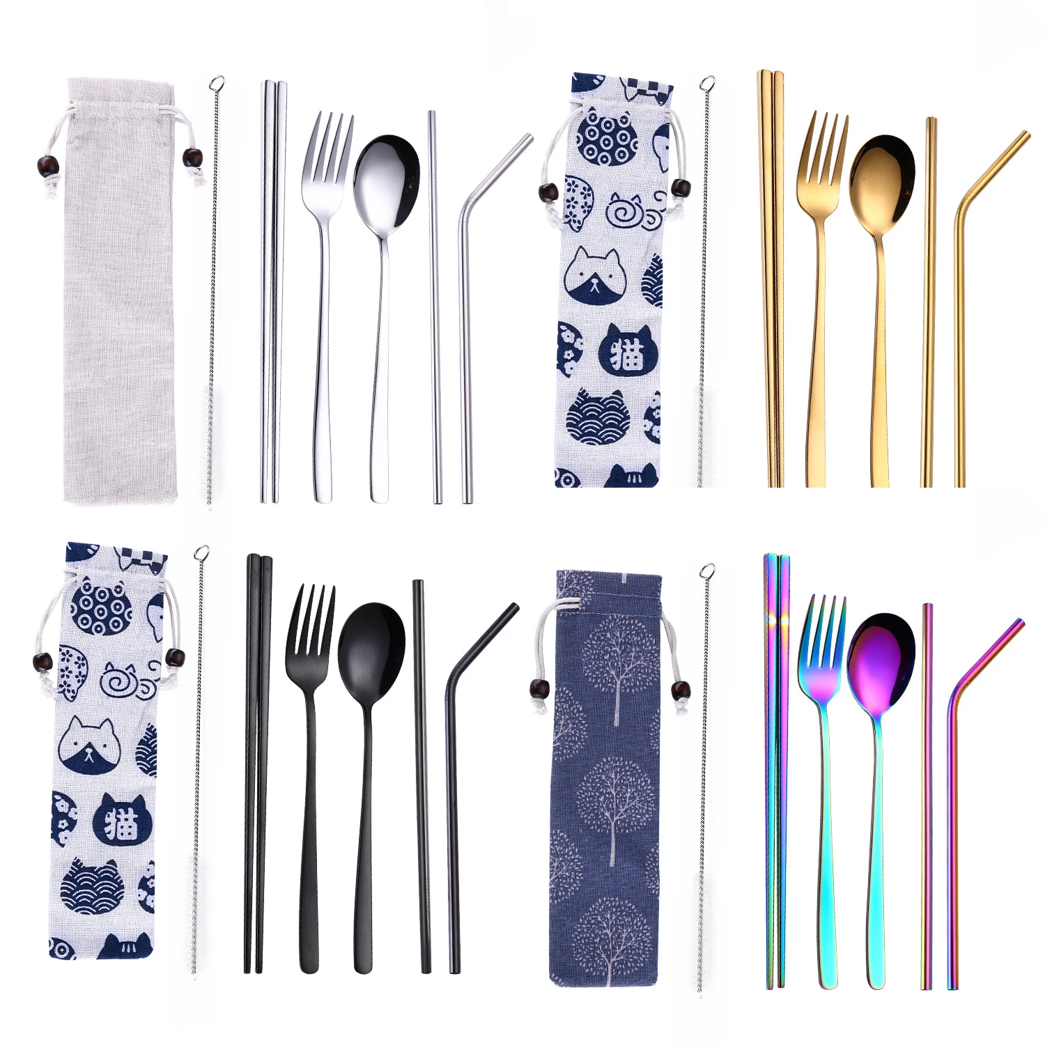 Портативный путешествия высокого качества с декалькоманией 304