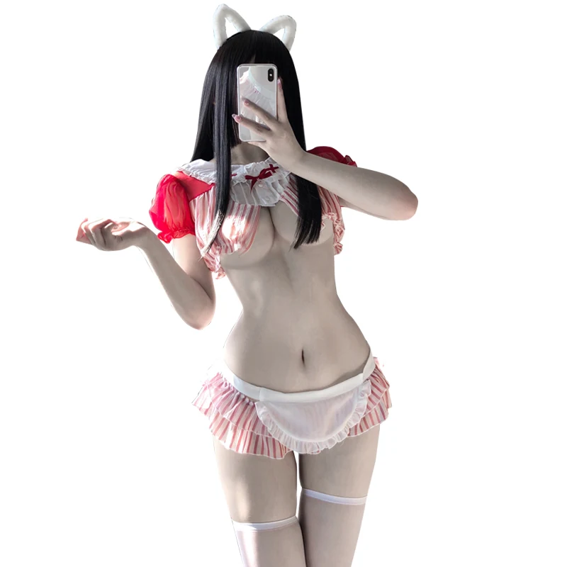 

Jimiko 2022 new woman sexy lingerie bunny girl nurse uniform cosplay anime fantasies costumes hot lingeries erotic slutty Outfit