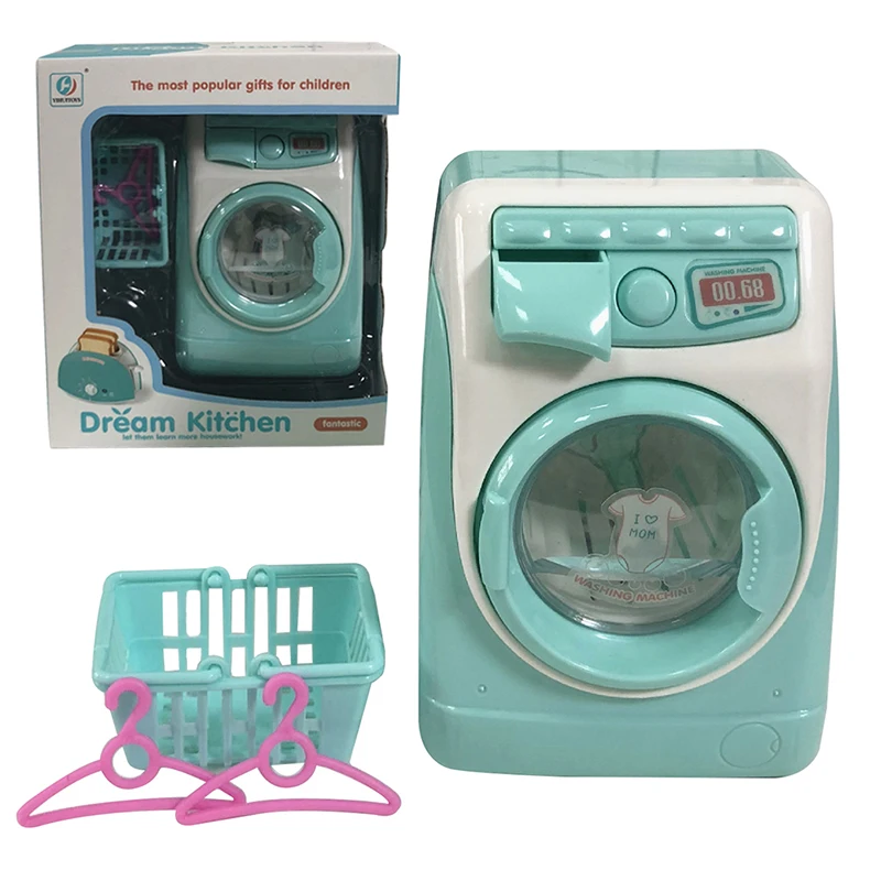 2020 HOT Mini Kids Kitchen Toys Simulation Dollhouse Furniture For Play House Toy Washing Machine Gift | Игрушки и хобби