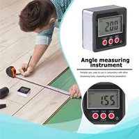 mini precision home horizontal angle measuring tools magnetic base digital protractor inclinometer