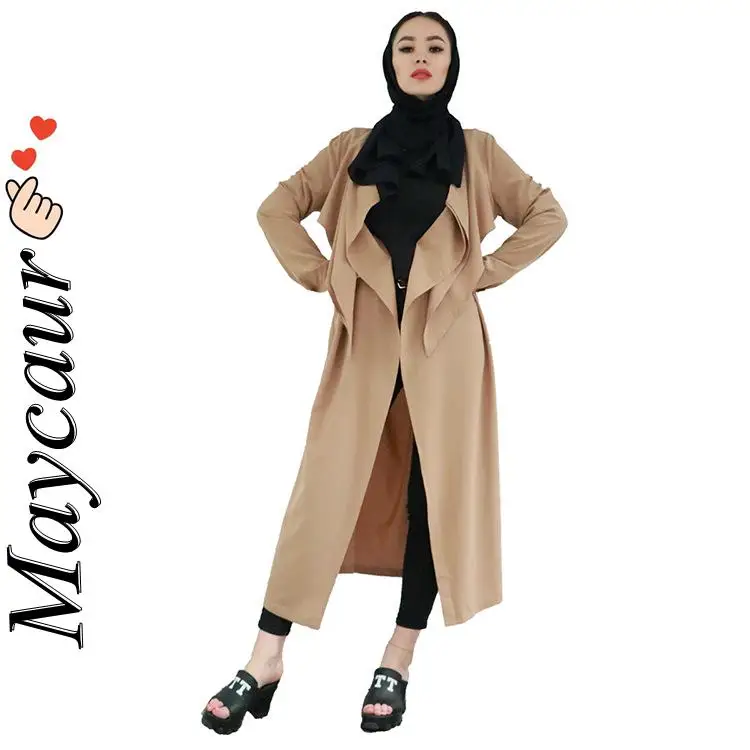 Турецкое Женское пальто ветровка Солнцезащитная одежда новая модная льняная |