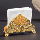 Настольный держатель для салфеток, креативный держатель для салфеток, подставка для салфеток, металлическое художественное ремесло, домашнее украшение для отеля, настольное украшение