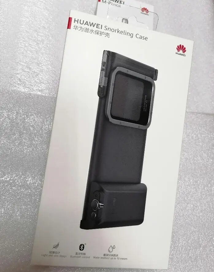 original huawei snorkelling case pmma stainless steel underwater camera huawei p40 pro plus mate30 pro diving waterproof cover free global shipping