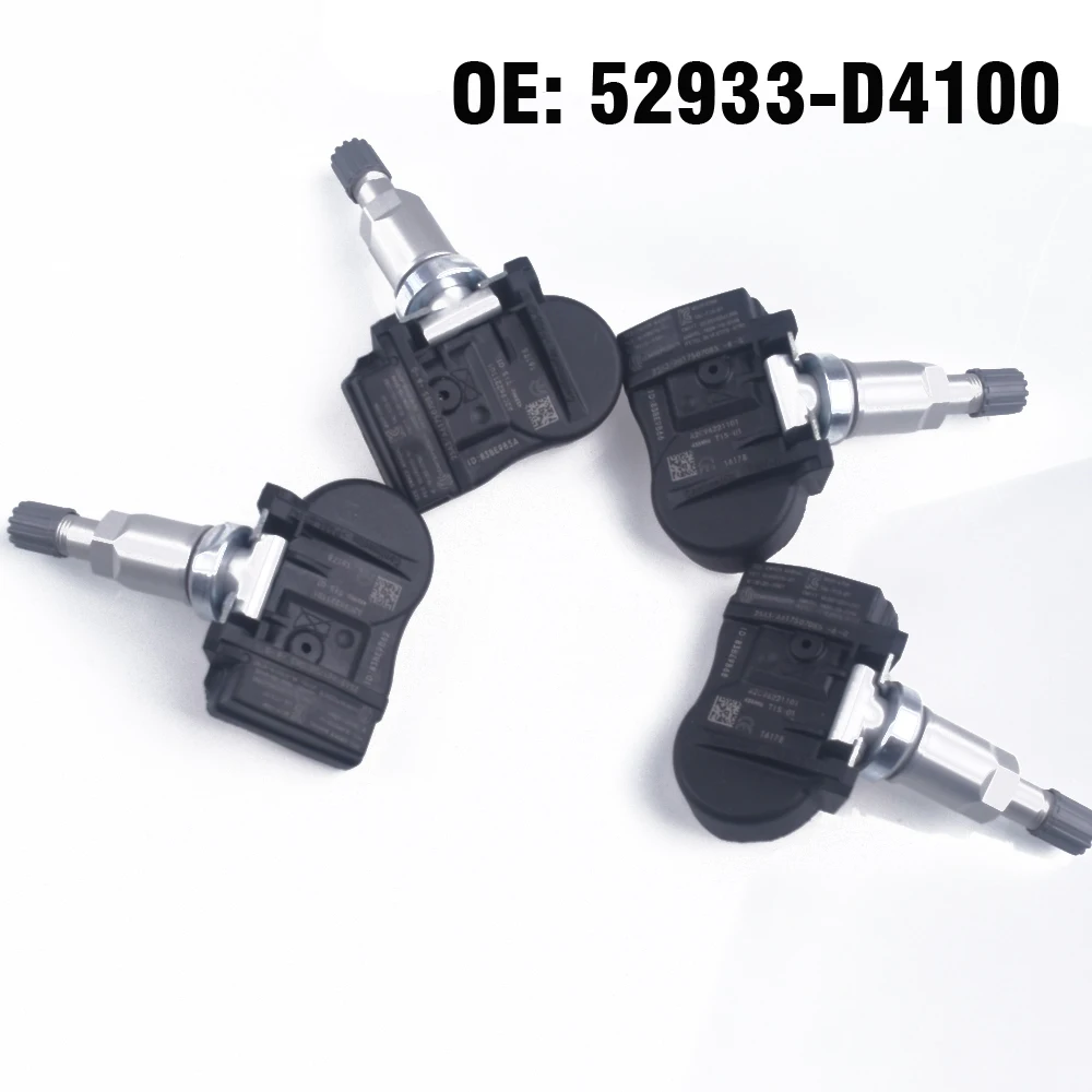 4 шт. автомобиля TPMS шин давление мониторы сенсор системы 52933-D4100 52933-F2000 для hyundai ELANTRA