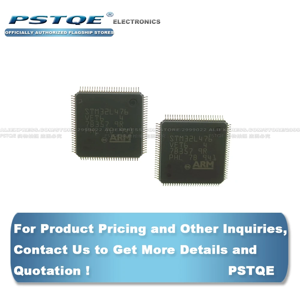 Новинка оригинал STM32L476VGT6 STM32L4 STM32L476 не подделка|st| |