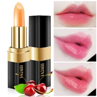 waterproof long lasting nutritious lip balm lips moisturizer temperature color change lipstick for women cosmetica tslm1