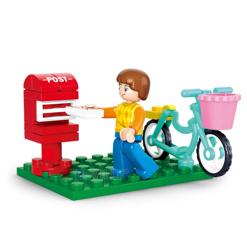 Набор строительных блоков для мальчиков и девочек 29 шт.|Блочные конструкторы| |