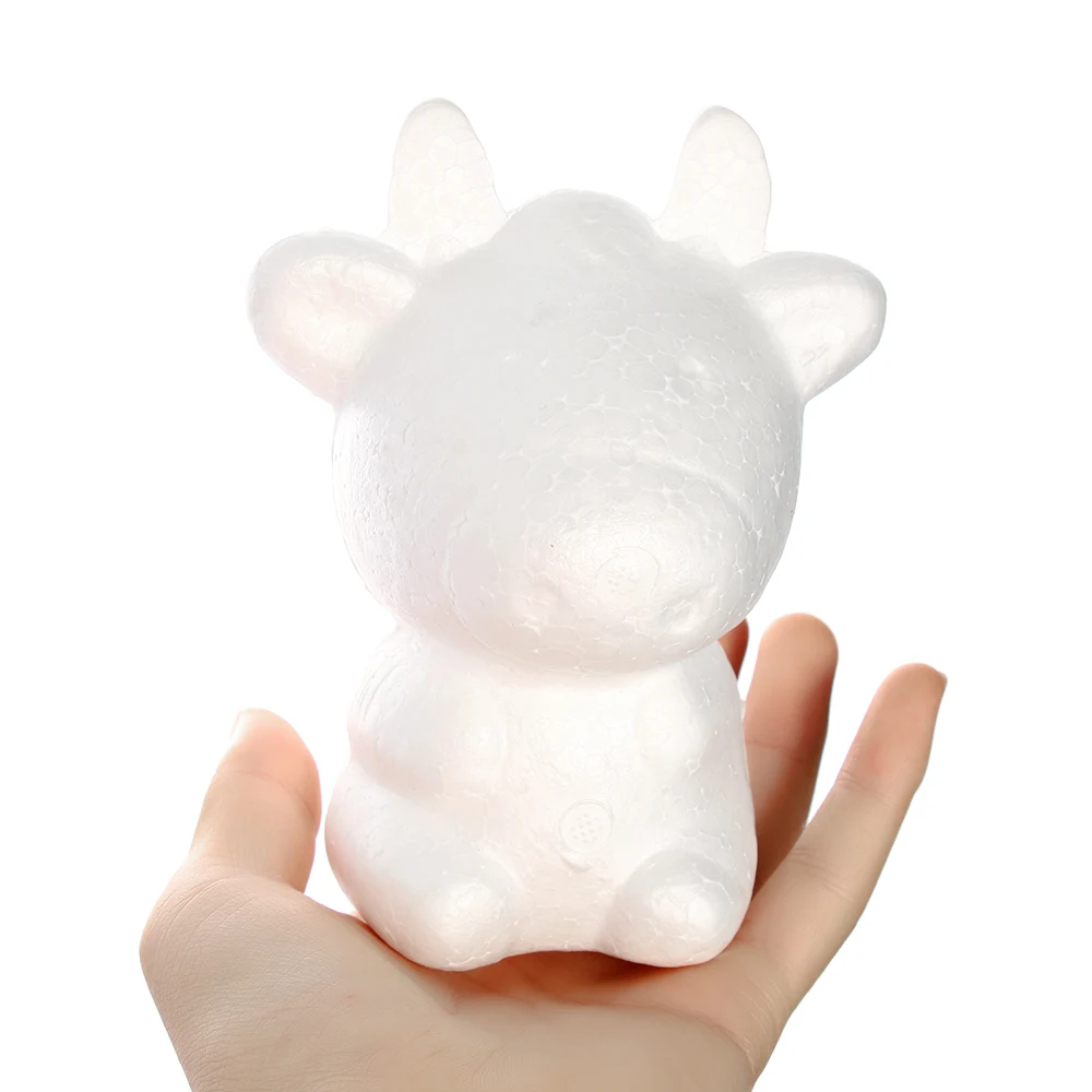 Новые шарики из пенопласта в форме животных белые пенопластовые поделки для