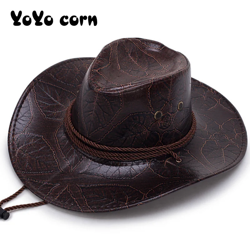 YOYOCORN из искусственной кожи мужские американские свободные большие западная