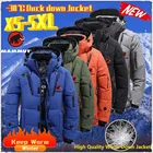 Новинка 2021, зимняя теплая и пуховая Толстая зимняя куртка с капюшоном, хлопковая куртка, ветровка, мужская куртка, зимняя мужская куртка