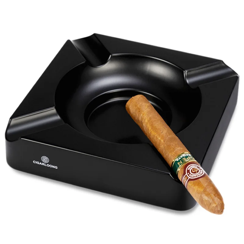 Пепельница для сигар с металлическим материалом оригинальная пепельница