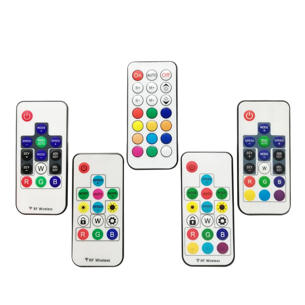 

14/17/21Key DC/USB Led Controller Dimmer Control Multiple Modes Suitable For WS2812 Led Strip And Small Screen DC5V~24V