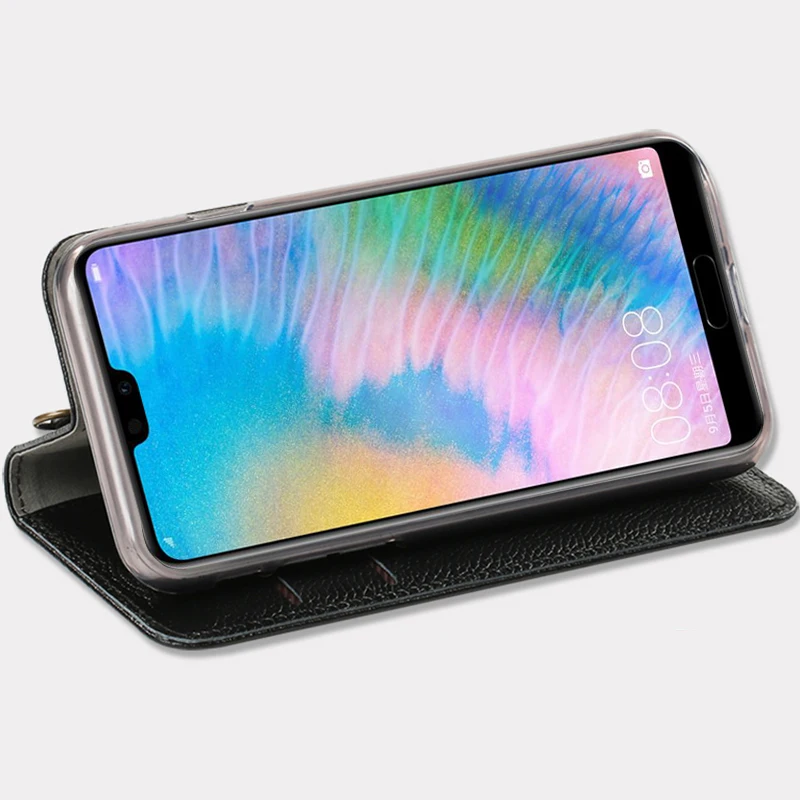 Откидной Чехол для Huawei P10 P20 P30 Lite mate 10 20 lite Pro Y6 Y7 Y9 P Smart чехол из воловьей кожи для Honor 7X8X9X10 20 lite