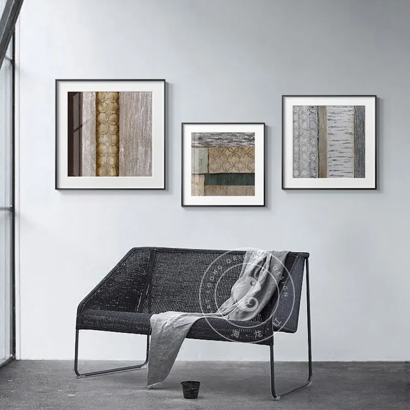 Картина в нордическом стиле с особыми узорами холст настенные картины для