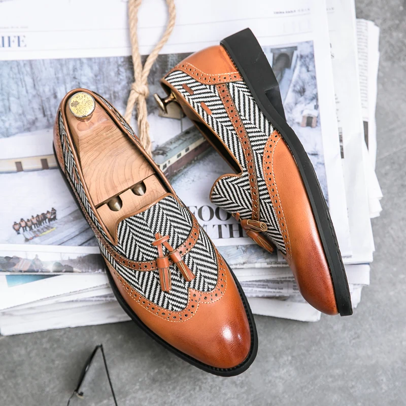 

Black Shoes Men Skin Shoes Fashion For Men Casual Leather Men's Lather Formal Stylish Mens Italian Lether Genuine