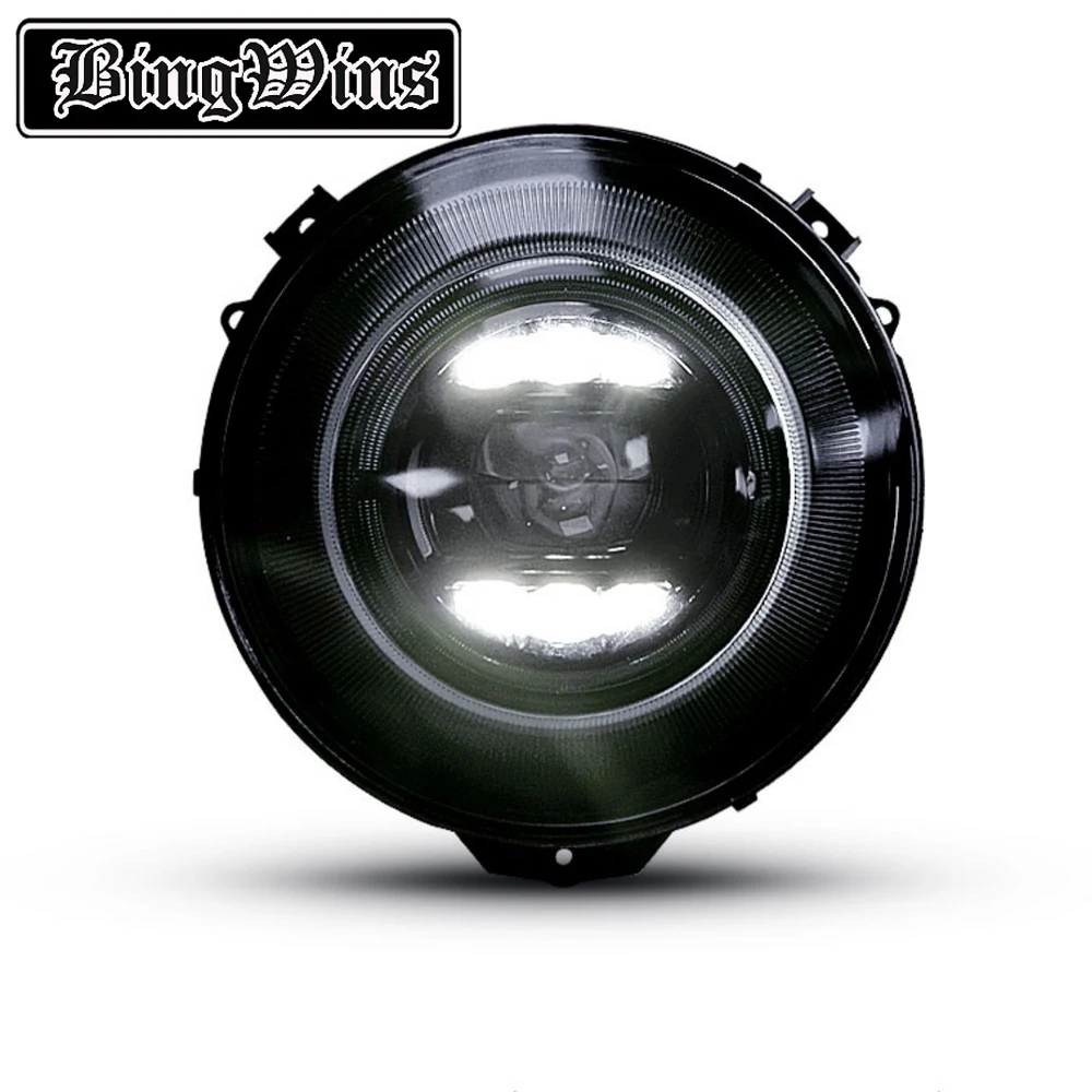 

BeingWins Car Styling For Mercedes-Benz 2007-2019 G-class Headlights W463 G350 G500 G55 G63 refitted 19 style led greeting big G