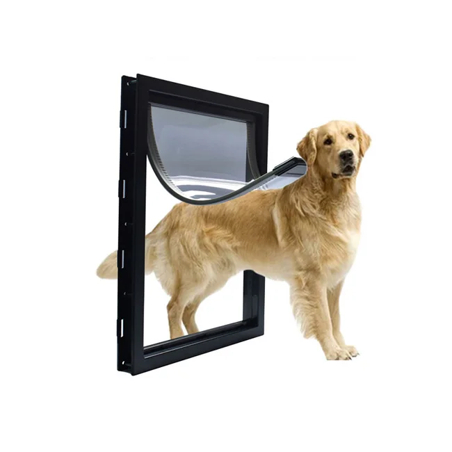 

Pet Quiet Interior Exterior Locking Small Premium Large Flap Cat Dog Door