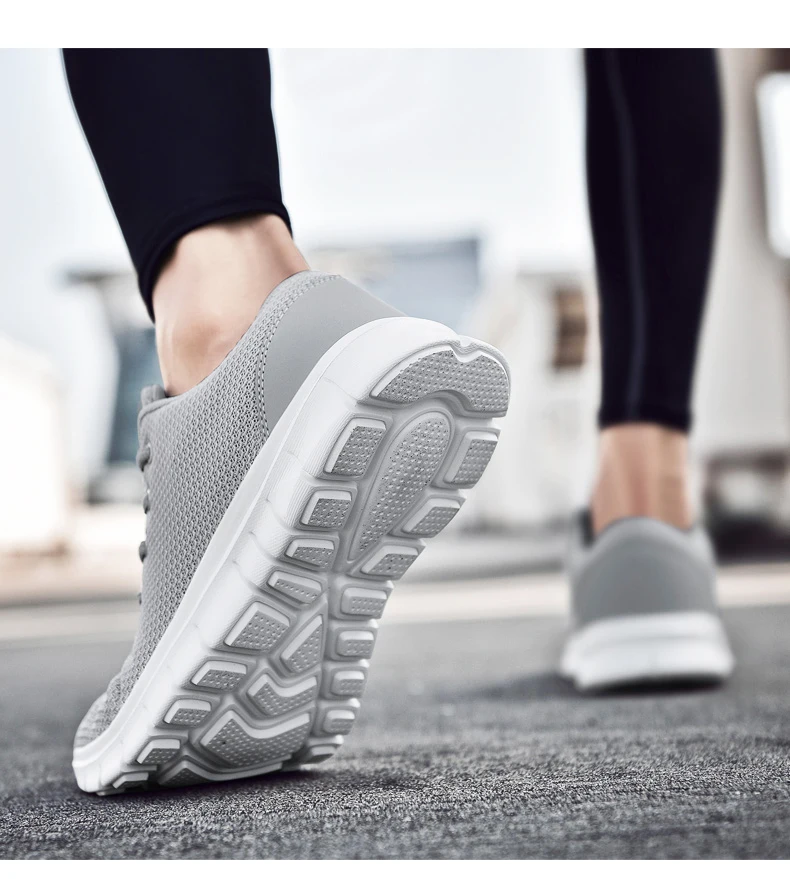 2020 Summer New Men Shoes Breathable Mesh Casual Shoe Fashion Couples Sneakers Lace-up Trainers KITLELER Zapatillas Hombre | Обувь