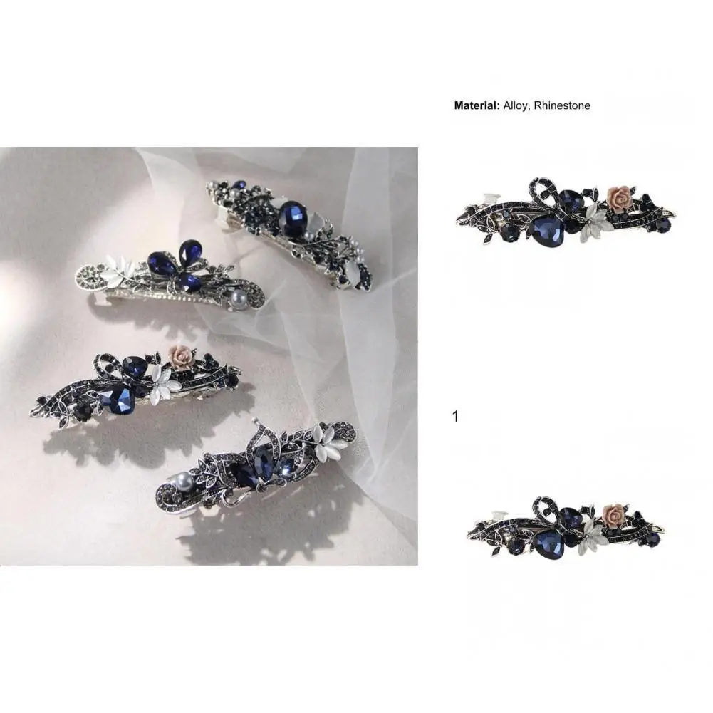

Beautiful Hair Clip Non-Slip Exquisite Craftsmanship Shiny Spring Hair Barrette Hair Barrette Girls Hairpin