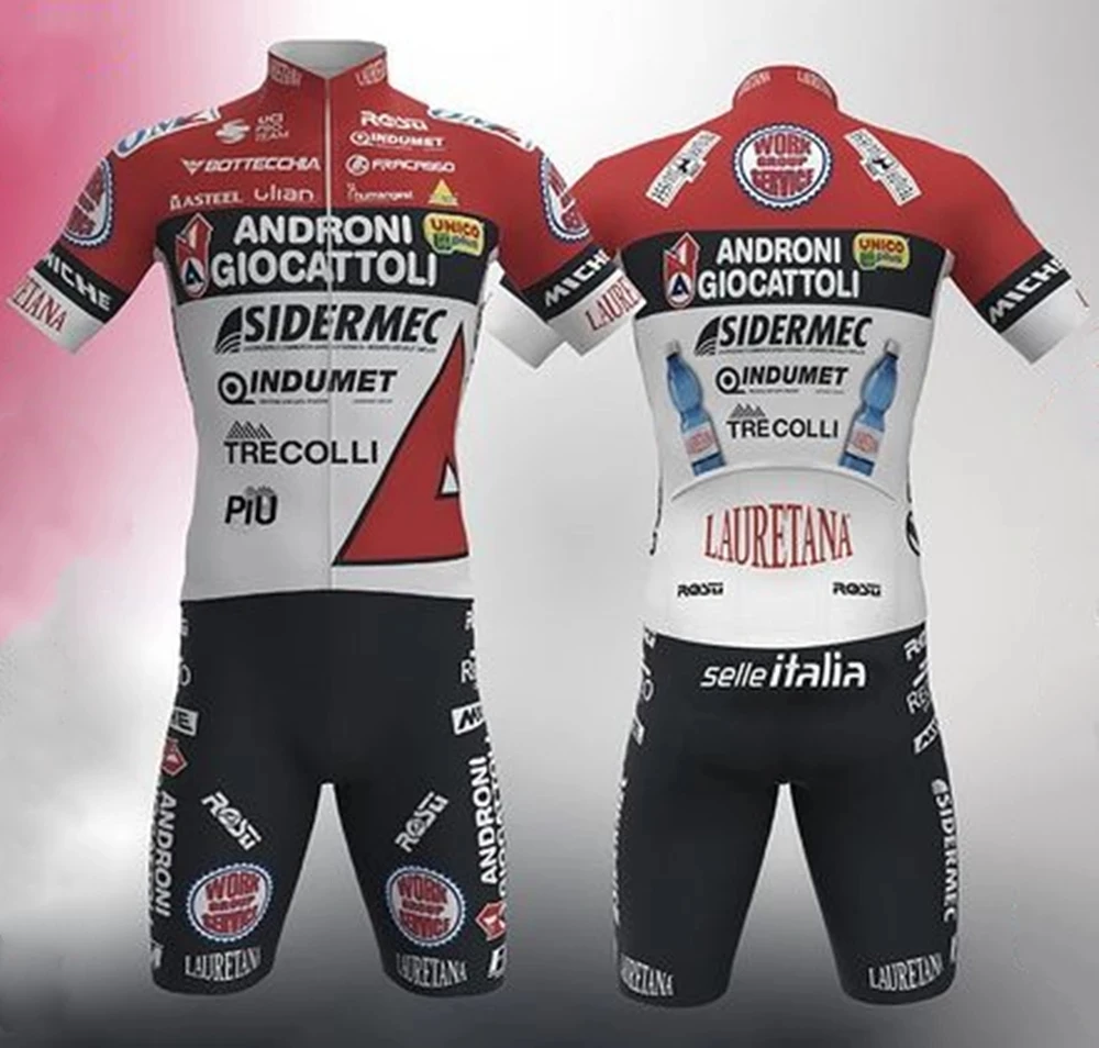 

2021 New ANDRONI Cycling Clothing Pro Team Jersey Sportswear Bike Pants Ropa Ciclismo Mens 9D GEL Summer Bicycle Maillot Shorts