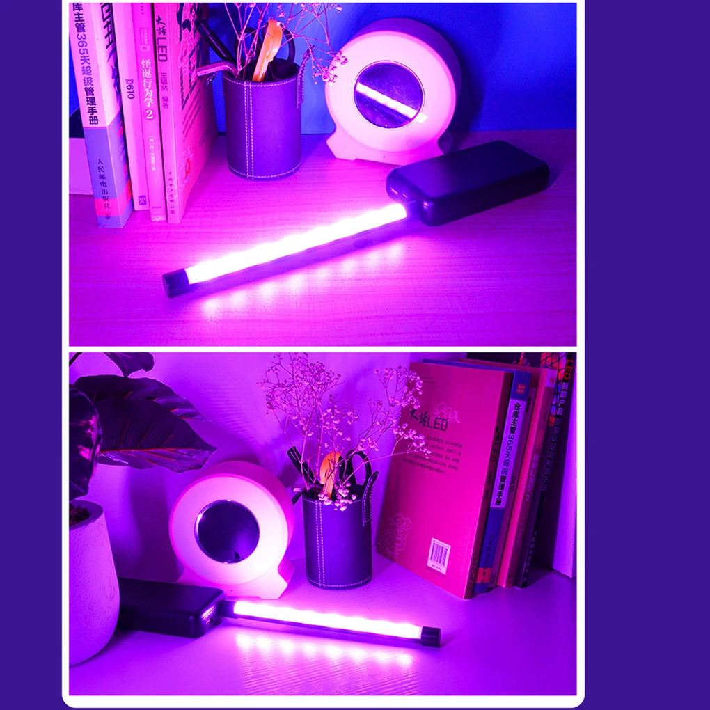 

Портативный светодиодный светильник с RGB-подсветкой, цветной ночсветильник для фотосъемки с питанием от USB, лампа для селфи для живой красот...