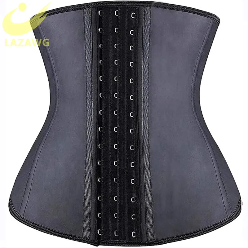 Латексный корсет LAZAWG корректор фигуры тренажер для талии снижения веса Женский