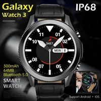 2021 new full touch smart watch men ip68 waterproof for galaxy watch3 bluetooth call sports fitness smart watch ios android