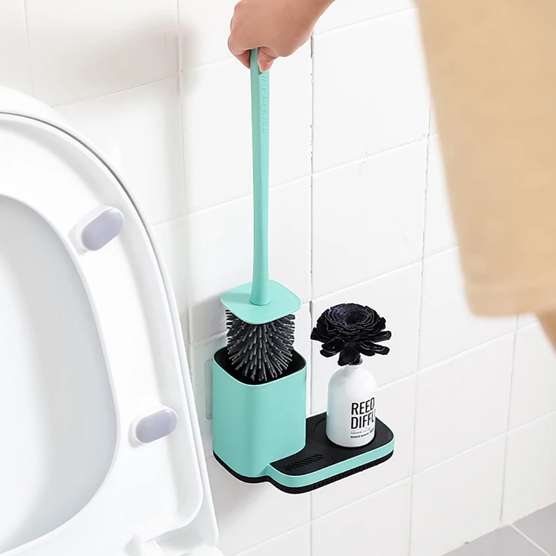 Силиконовый держатель TPR для туалетной щетки ванной комнаты | Чистящие щетки -4001245548230