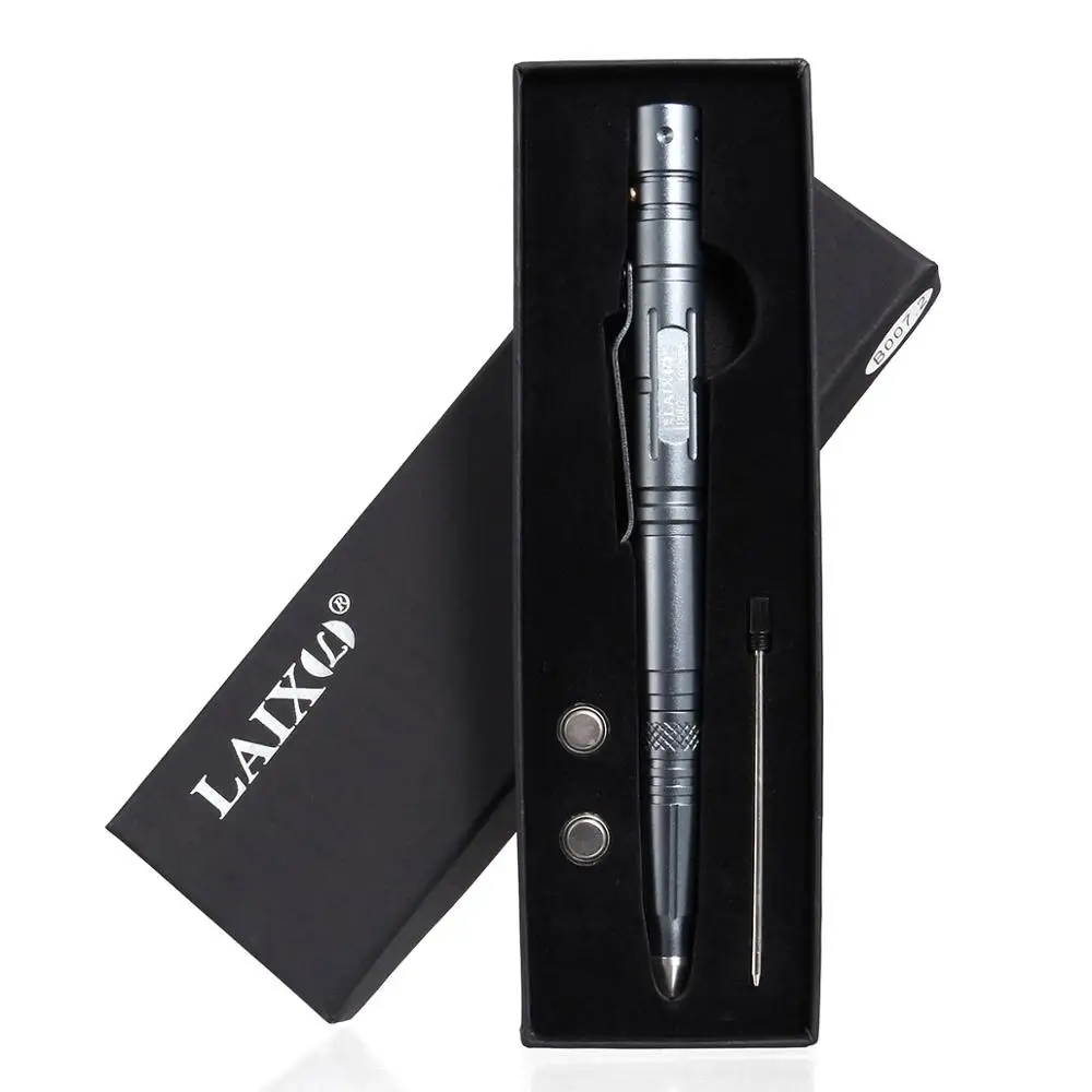 Многофункциональная тактическая ручка выживания Военная Униформа светодиодный