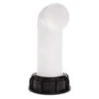 Удлинительный шланг для дренажа 2 дюйма для IBC, резьба для резервуара для воды, носик для резервуара для воды, адаптер для соединения садовой воды