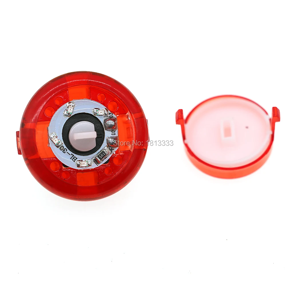 

100pcs 5V/12V Illuminated Push Button 24MM 30MM Light Buttons Copy SANWA OBSC Arcade Button