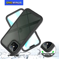 new clear phone case for iphone 12 pro max mini military grade drop tested case cover for iphone 12 pro protective coque shell