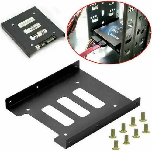 

Металлический Монтажный кронштейн для жесткого диска SSD 2,5-3,5 дюйма