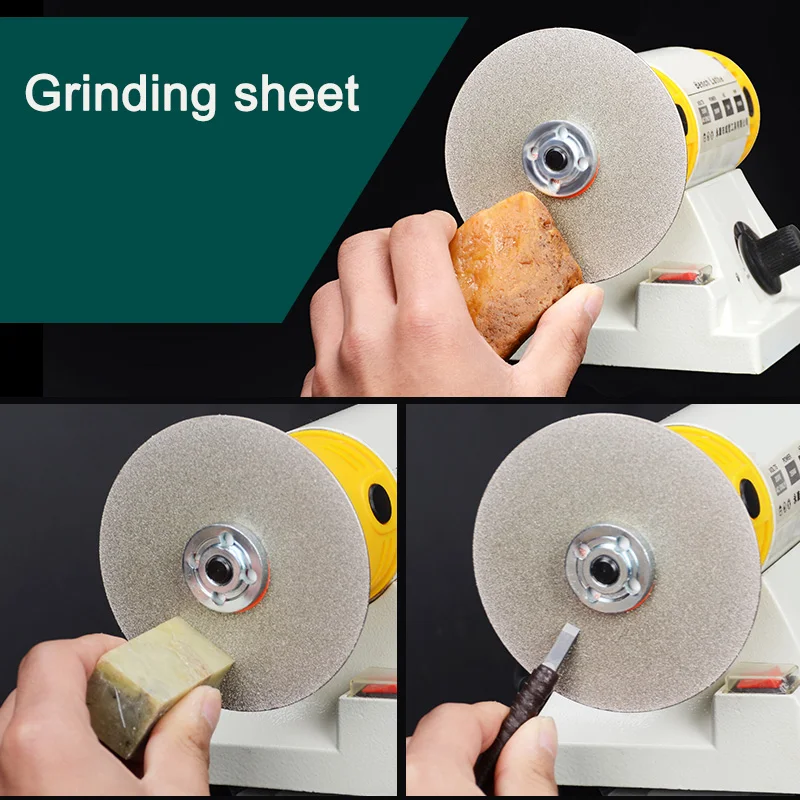 Плоский круглый шлифовальный круг для ювелирных изделий с алмазным покрытием 6/4