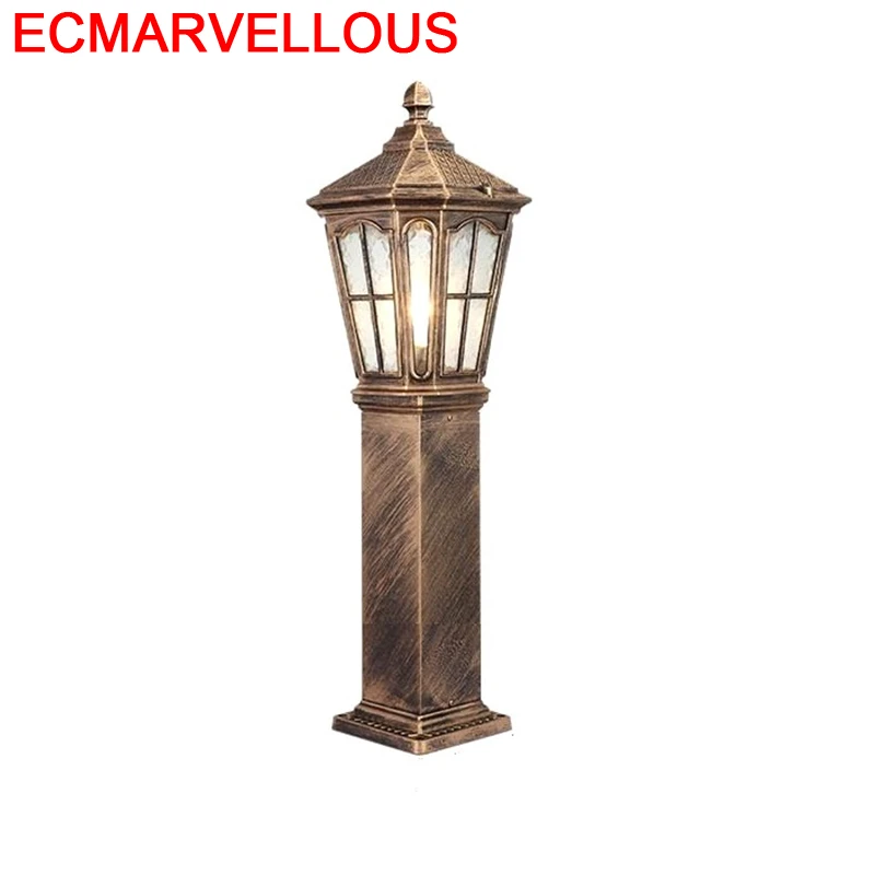 Iluminador Jardin Farola садовая Плаза лампа Ogrodowe Декор Uliczna внедорожный светильник Lampione