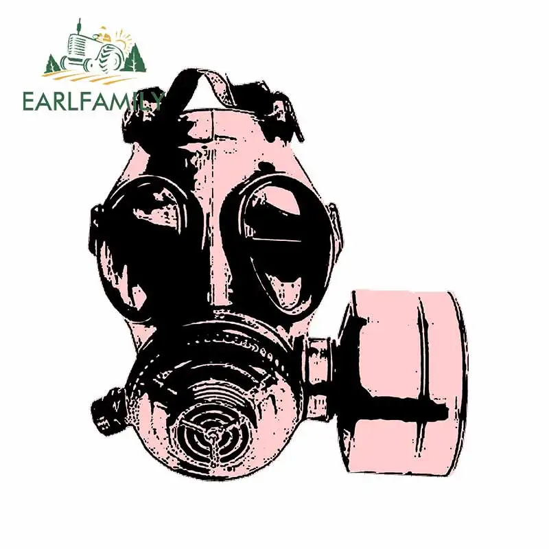 EARLFAMILY 13 см x 12 для маски газа автомобильные наклейки виниловый материал