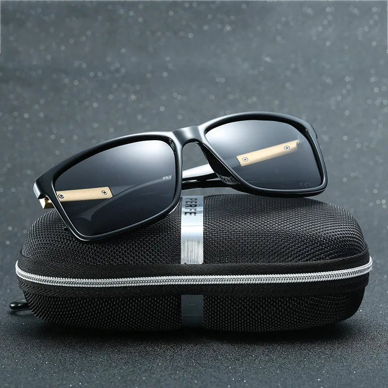 Мужские солнцезащитные очки поляризационные в стиле ретро для вождения спорта