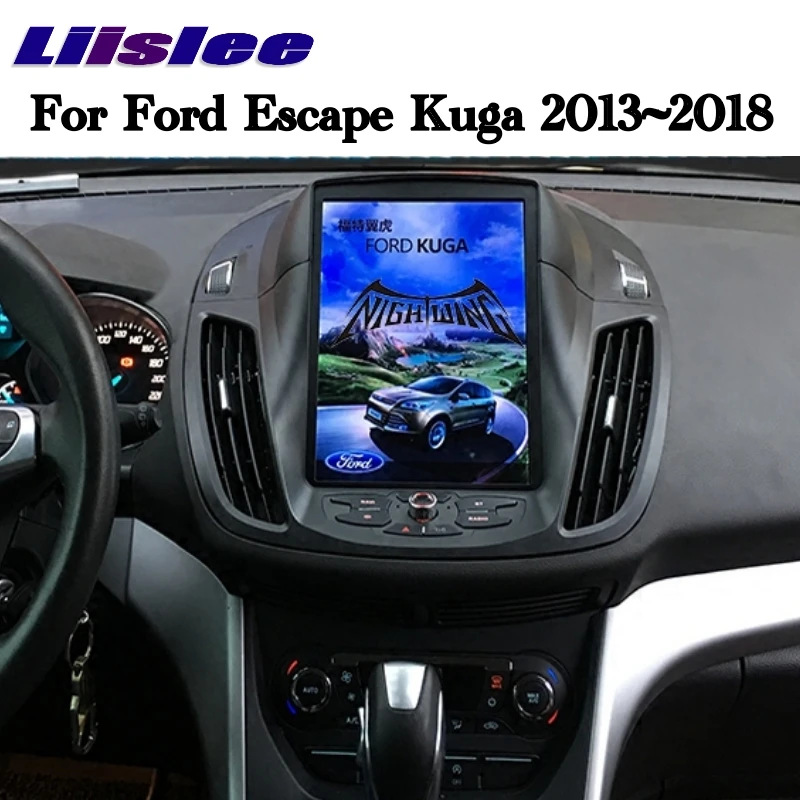 Для Ford Escape Kuga для Focus 2013 ~ 2018 NAVI 2G RAM LiisLee Автомобильный мультимедийный GPS WIFI Аудио