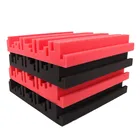 Квадратная мягкая губчатая Звукопоглощающая Панель размером 30x30x5 см, студийная Звукоизоляционная настенная плитка