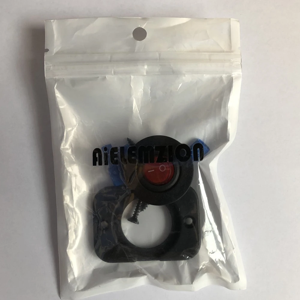 Автомобильный Грузовик Кулисный тумблер светодиодный переключатель красный