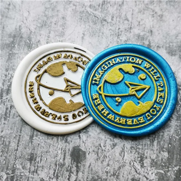 Карта путешествий мира восковая печать штамп Ретро самолета деревянная