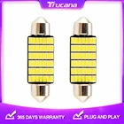 Автомобильная светодиодная лампа Canbus 2 шт. C10W C5W для салона автомобиля, 39 мм, 12 В