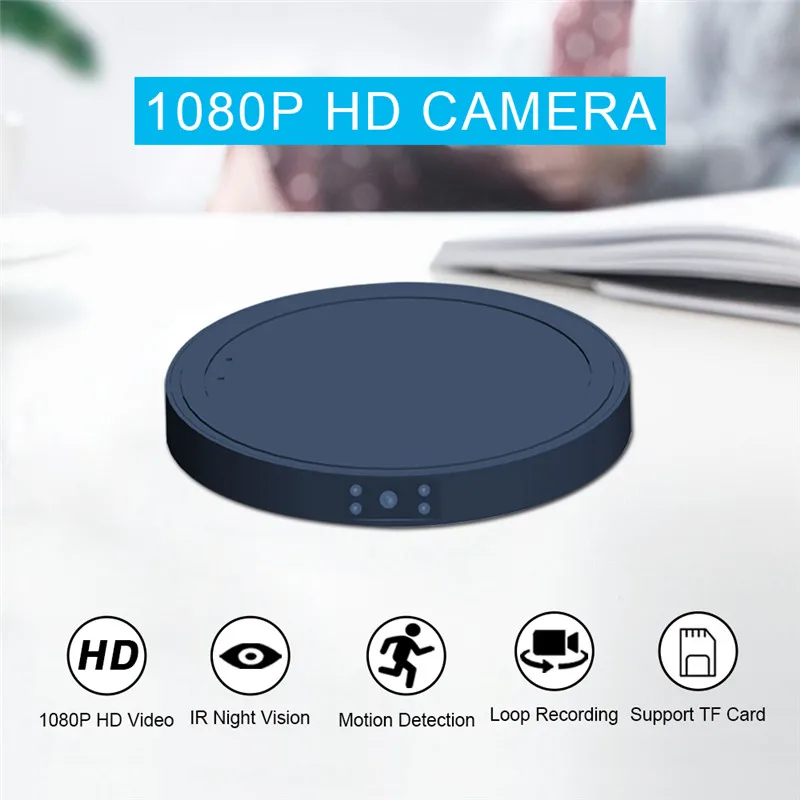 

QZT Fake Wireless Charger Camera Night Vision Mini Camcorders Small DVR Camera Full HD 1080P Micro Invisible Secret Video Camera