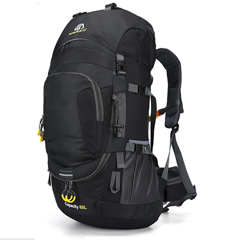 

Unisex 60l à prova dwaterproof água masculino mochila pacote de viagem saco de desporto pacote acampamento ao ar livre